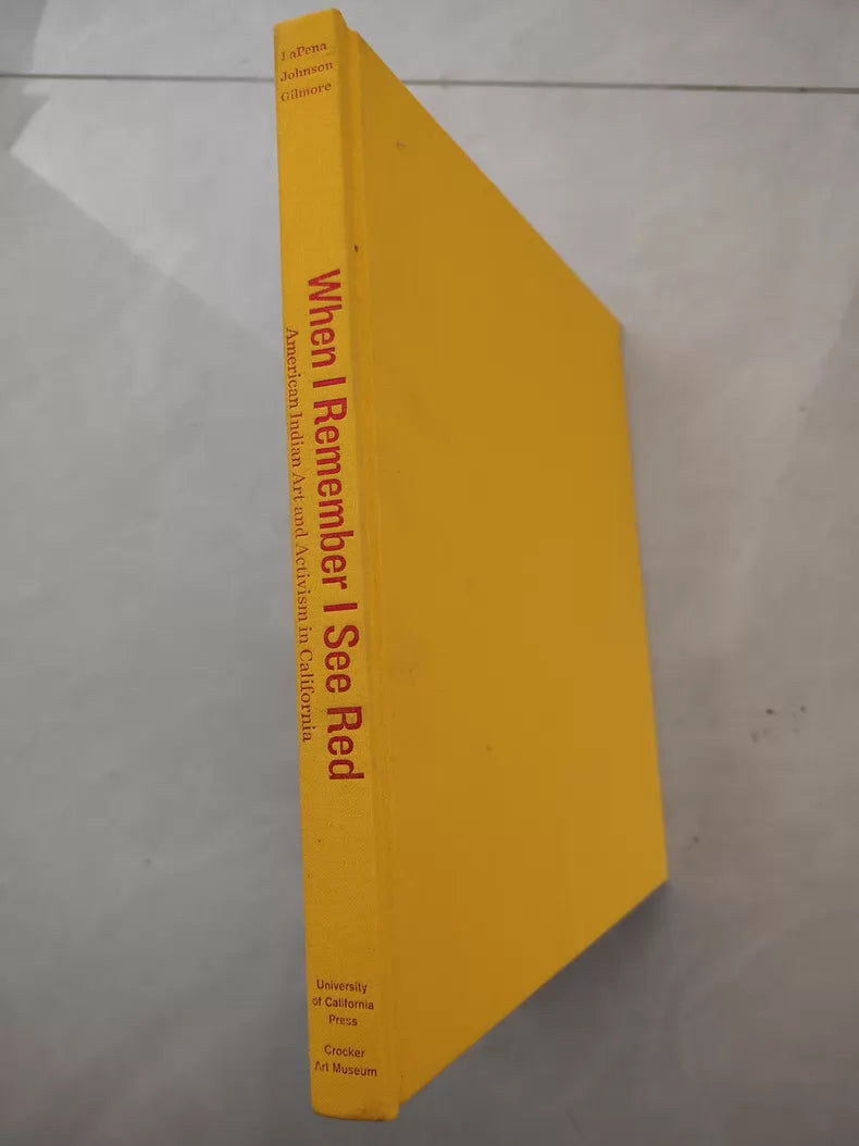 When I Remember I See Red – California Native American Art Book