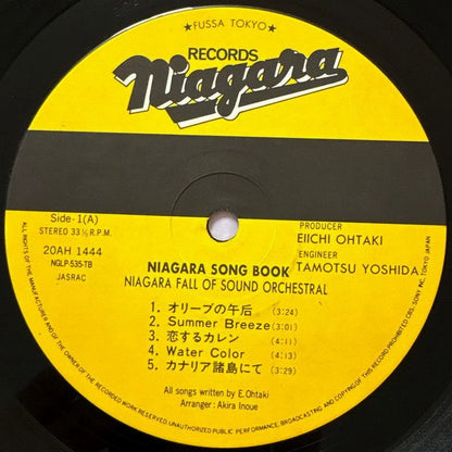 Eiichi Ohtaki – Niagara Song Book (1982 Japan LP, 20AH 1444)