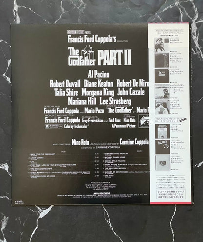 Nino Rota – The Godfather Part II – 1981 Japan Vinyl (LP) – product photo 2