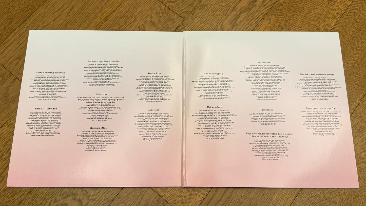 Lana Del Rey – Norman Fucking Rockwell! US Pink Vinyl