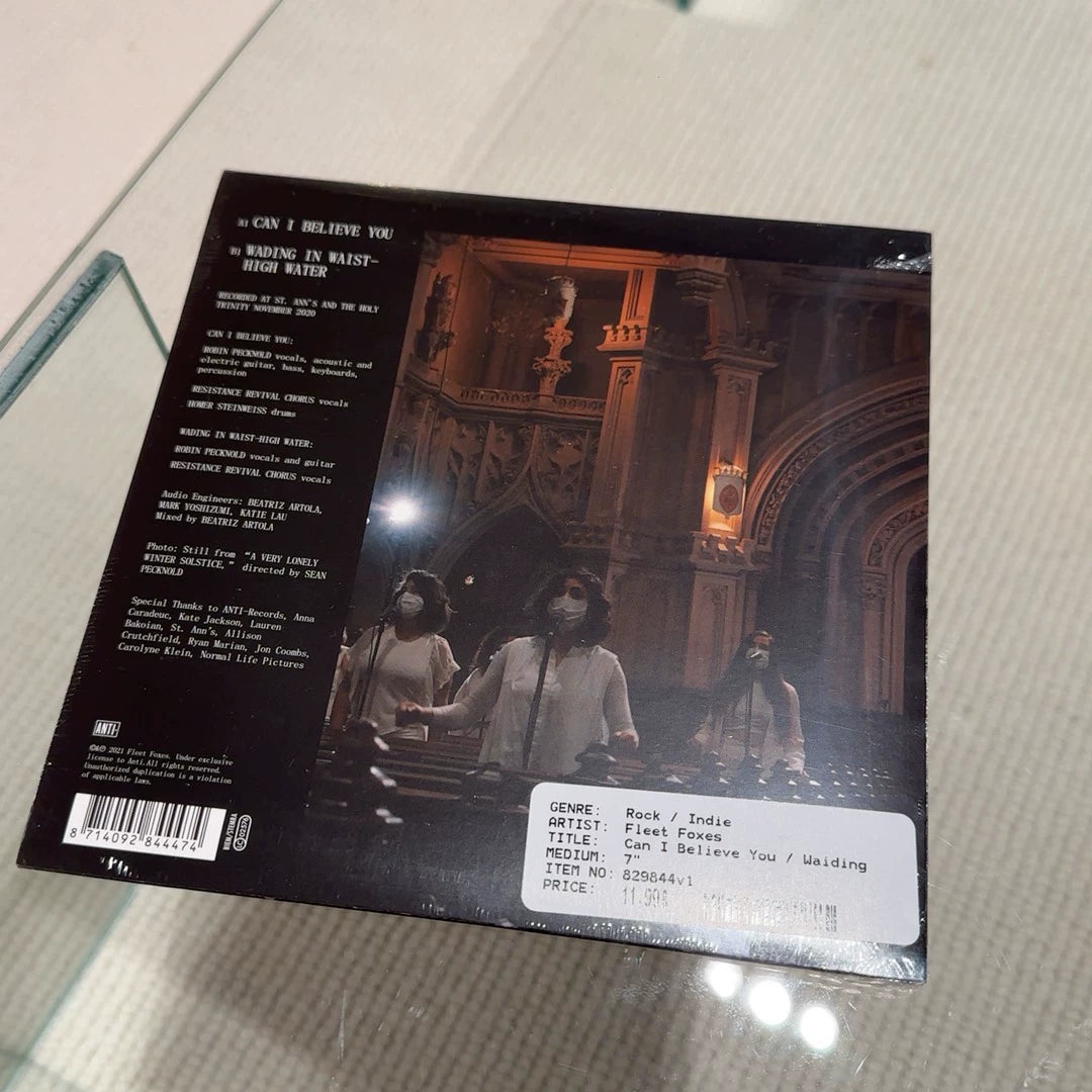 Fleet Foxes – Can I Believe You / Wading in Waist-High Water – RSD Gold Vinyl (7")