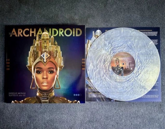 Janelle Monáe – The ArchAndroid – UO Pearl White & Gold Vinyl (2LP)