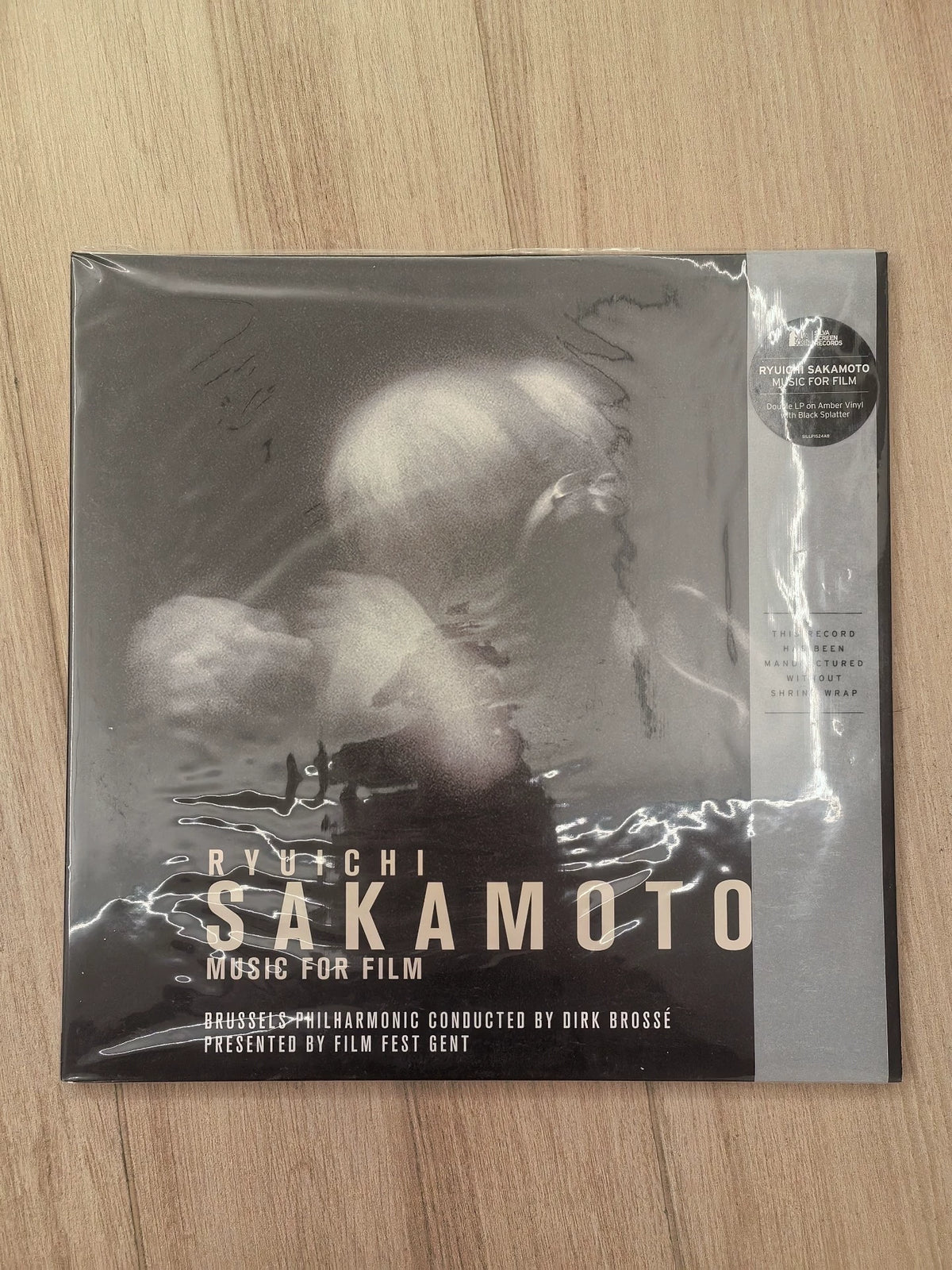 Ryuichi Sakamoto – Music for Film – Orange Splatter 2LP – actual item photograph 1