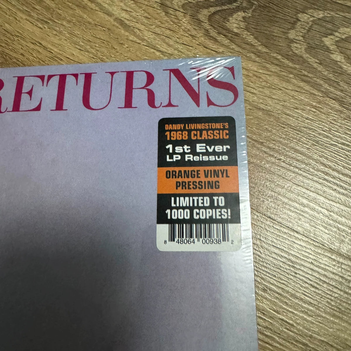 Dandy Livingstone – Dandy Returns, Orange Vinyl (LP) – source photo 6