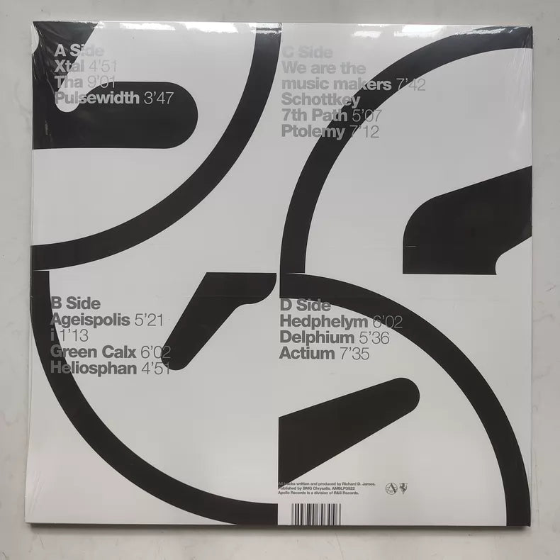Aphex Twin – Selected Ambient Works 85–92 – 2021 Apollo (2LP)