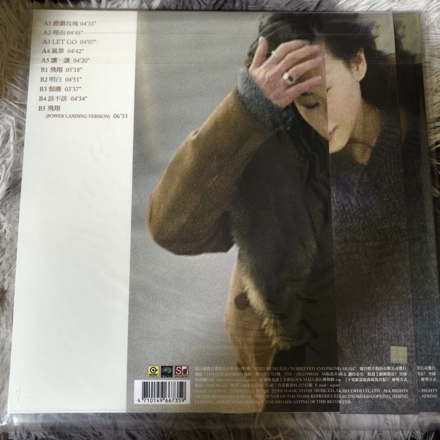 林憶蓮 – 鏗鏘玫瑰 First Press Vinyl LP