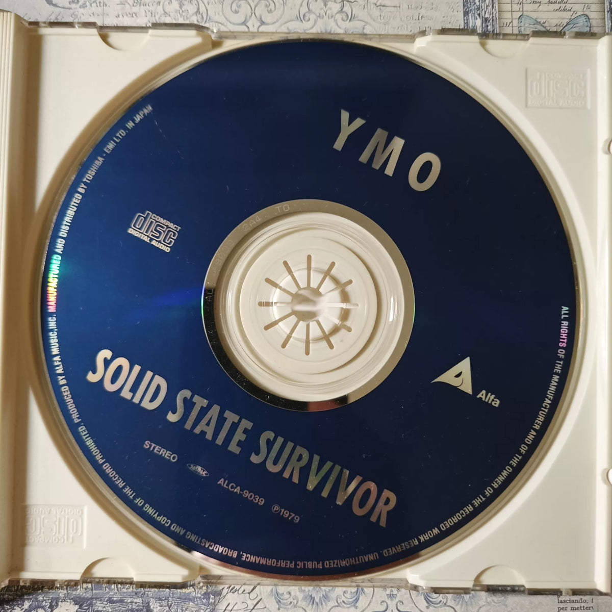 Yellow Magic Orchestra – Solid State Survivor – Japanese CD – detail 4