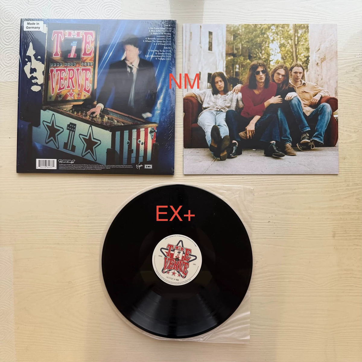 The Verve – No Come Down; actual item detail