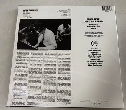 Stan Getz & João Gilberto – Getz / Gilberto – Verve LP – actual item photograph 2