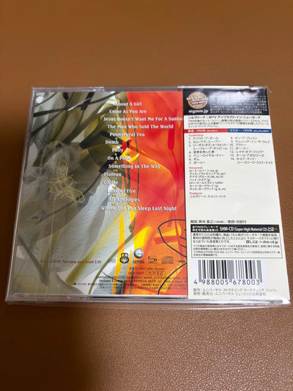 Nirvana – MTV Unplugged in New York – Japanese SHM-CD, Cracked Case – actual item photograph 2
