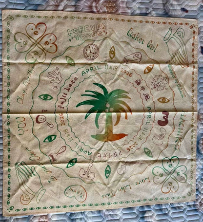 Fujii Kaze – Coachella 2026 Tour Bandana