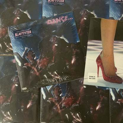 Slayyyter – DANCE... Urban Outfitters Clear Pink 7-Inch Vinyl – New – photo 2