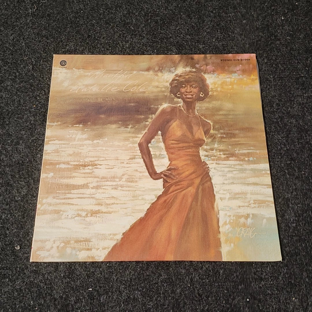 Natalie Cole – Thankful – 1977 US LP – actual item photograph 1