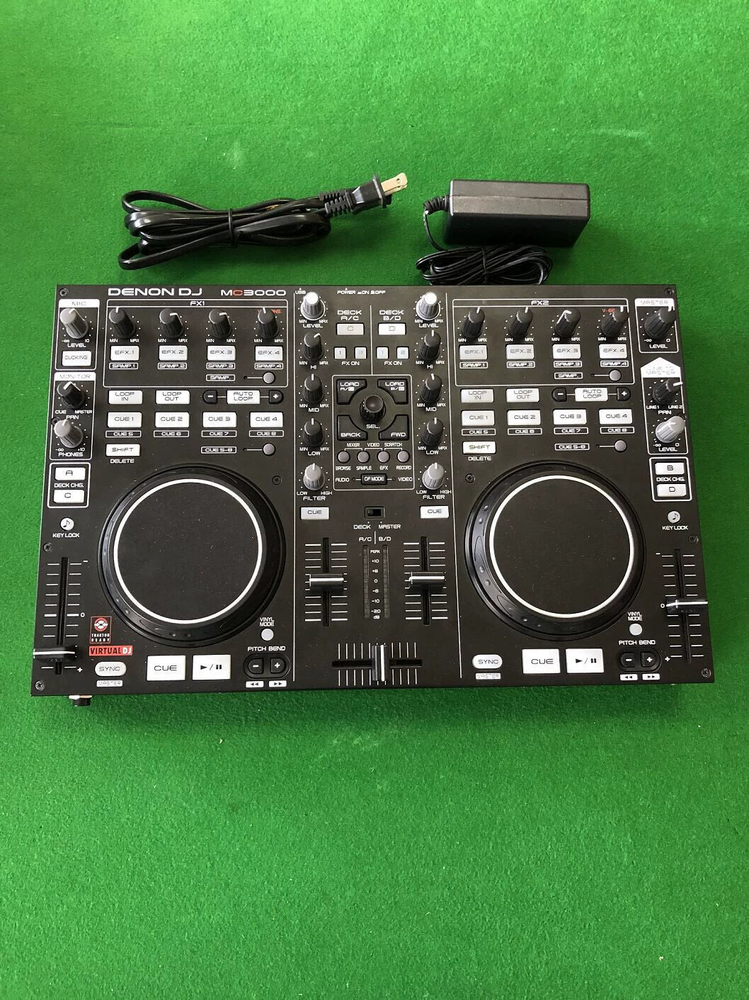 Denon DJ MC3000 – Boxed DJ Controller – actual item photograph 2