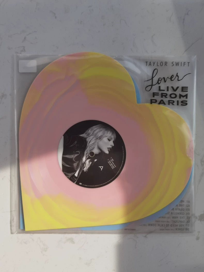 Taylor Swift – Lover: Live from Paris Heart-Shaped Vinyl 2LP