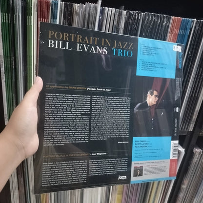 Bill Evans Trio – Portrait in Jazz Limited Blue Vinyl LP — product detail 2