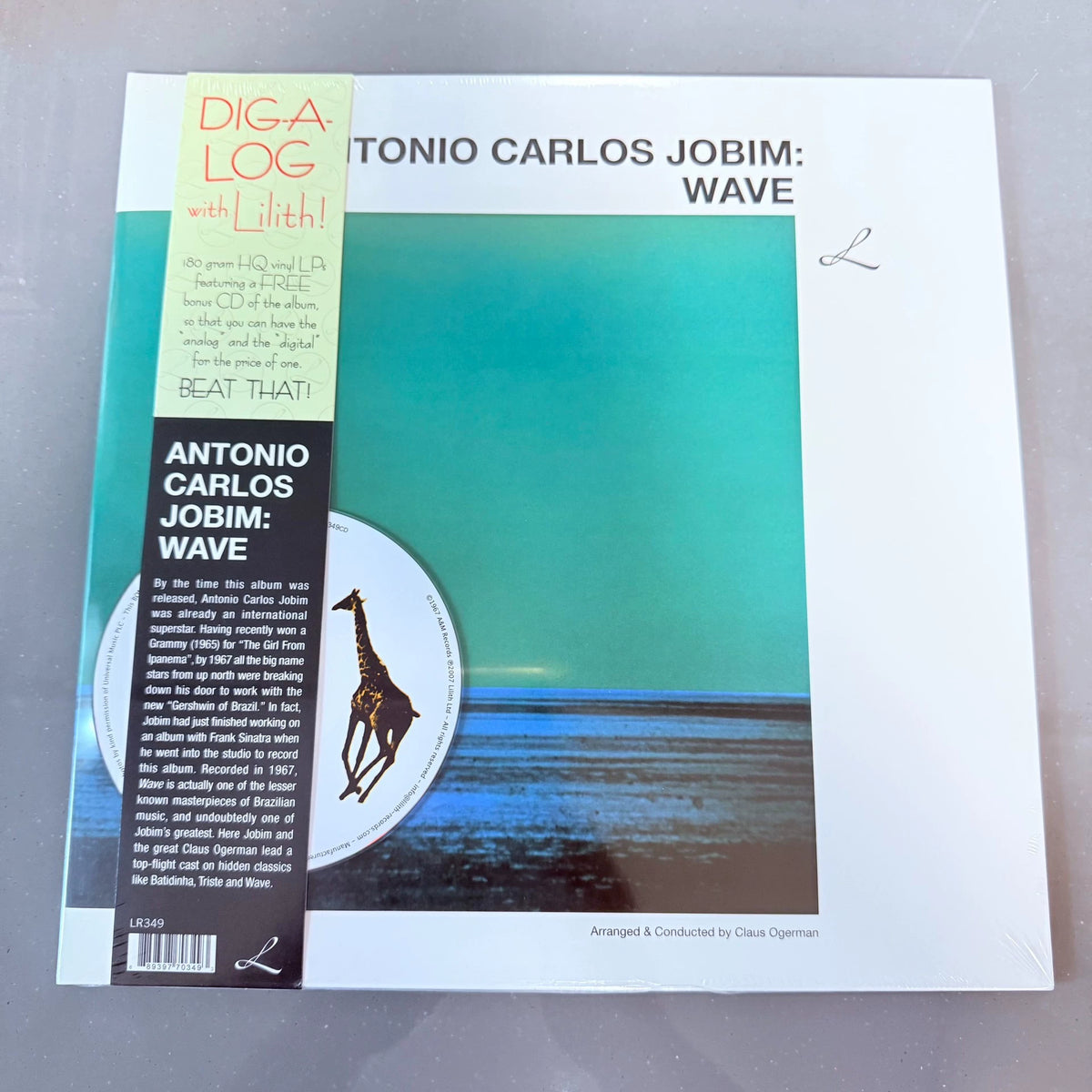 Antônio Carlos Jobim – Wave – German Vinyl (LP + CD)