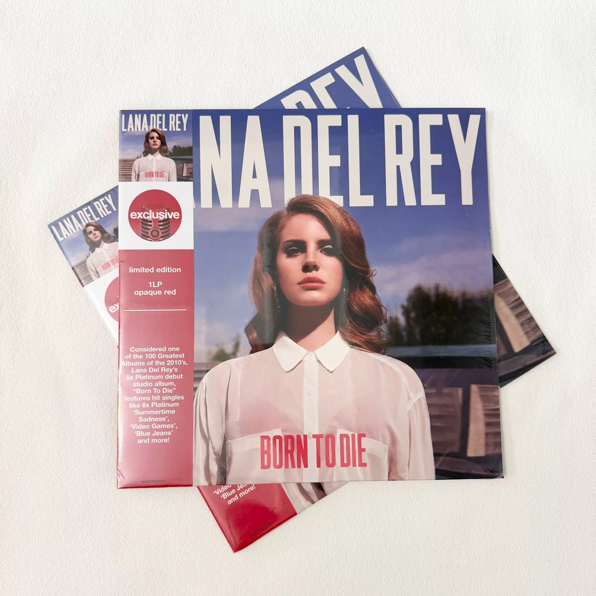 Lana Del Rey – Born To Die – Target Red Vinyl LP, Sealed