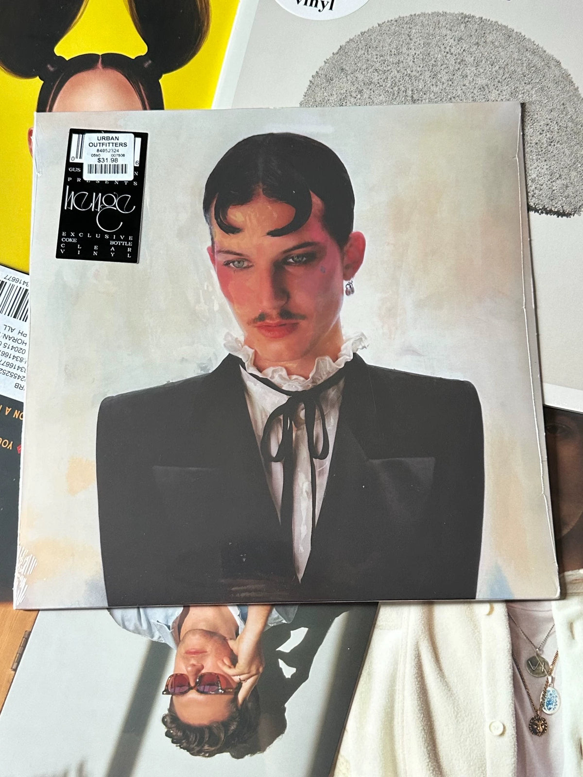 Gus Dapperton – Henge – UO Exclusive Coke Bottle Vinyl LP — front view