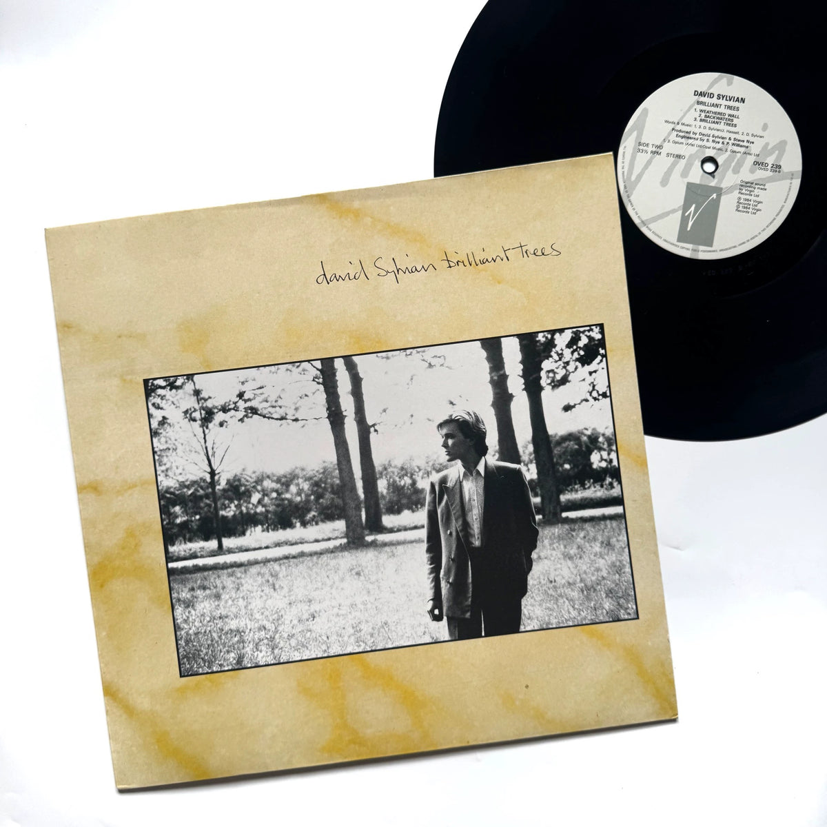 David Sylvian – Brilliant Trees; actual item detail