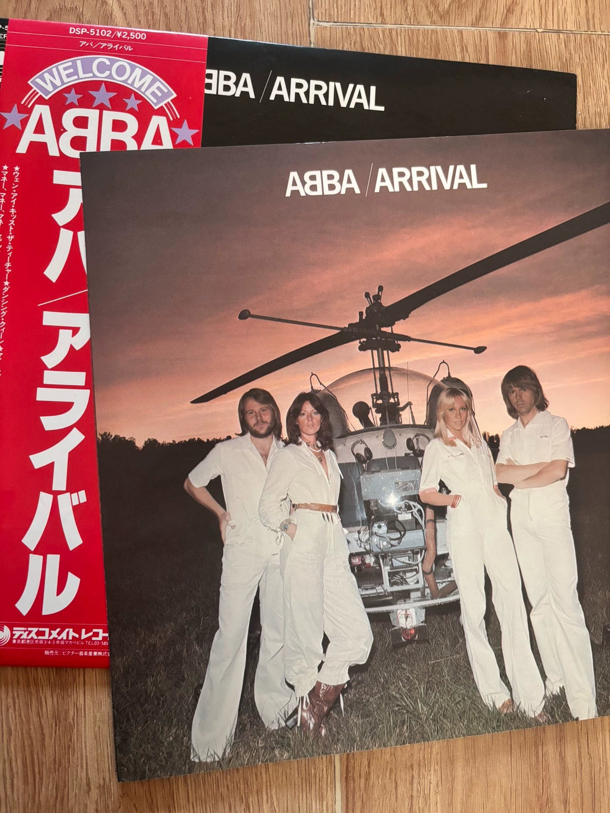ABBA – Arrival – Japanese Vinyl LP – actual copy
