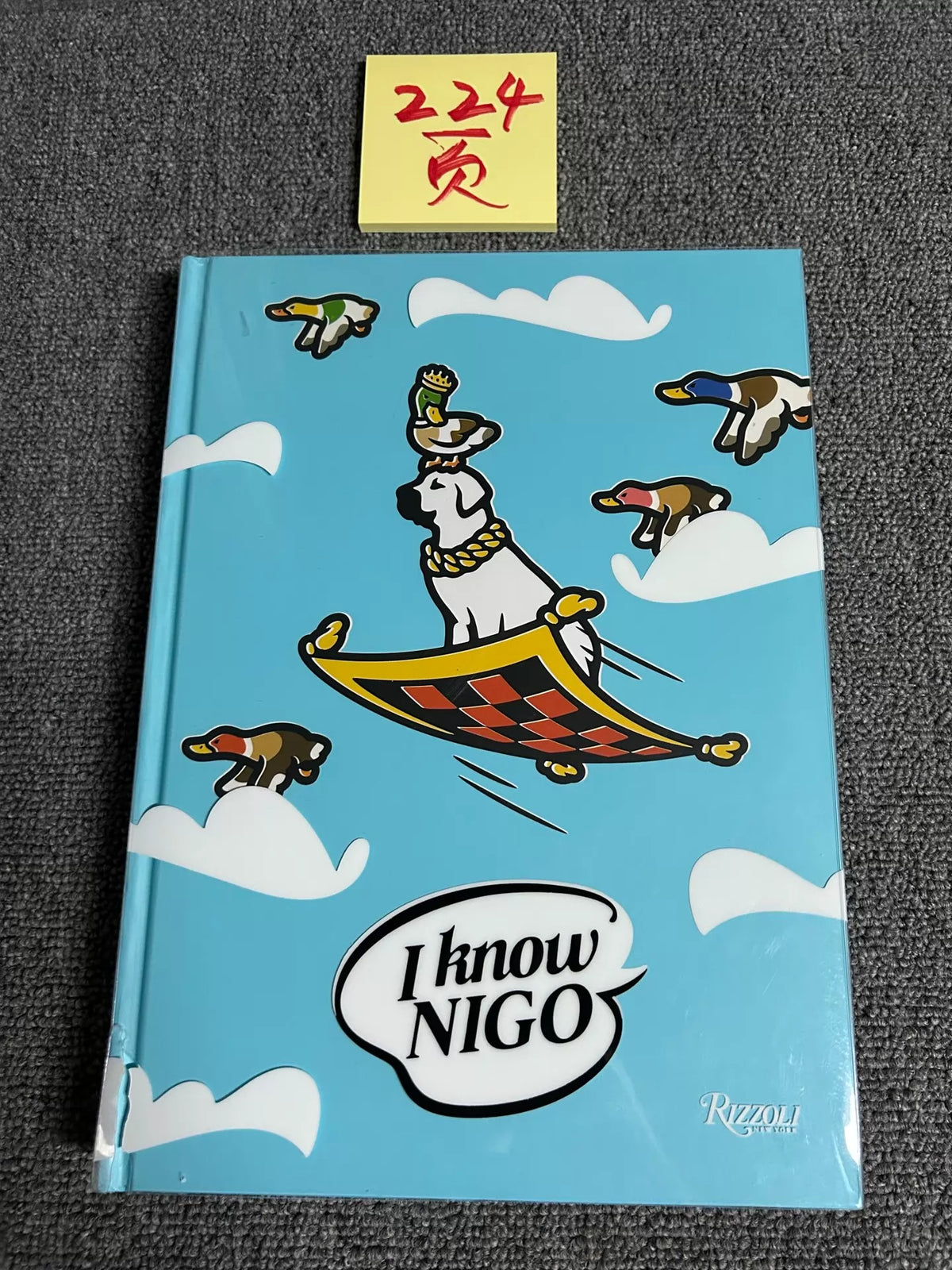 I Know NIGO – Rizzoli Hardcover Art Book – actual item photograph 1