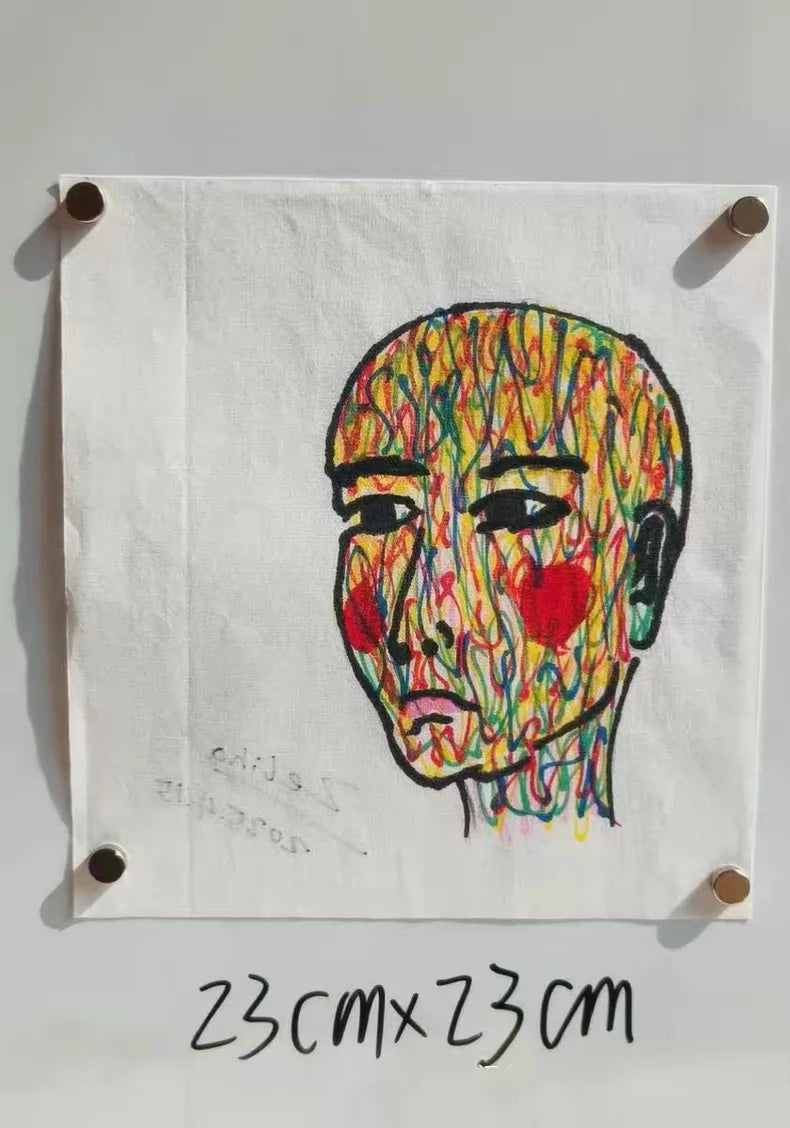 Zeliha Signed Original African Portrait Drawing – Choice of 8 – Artwork 5