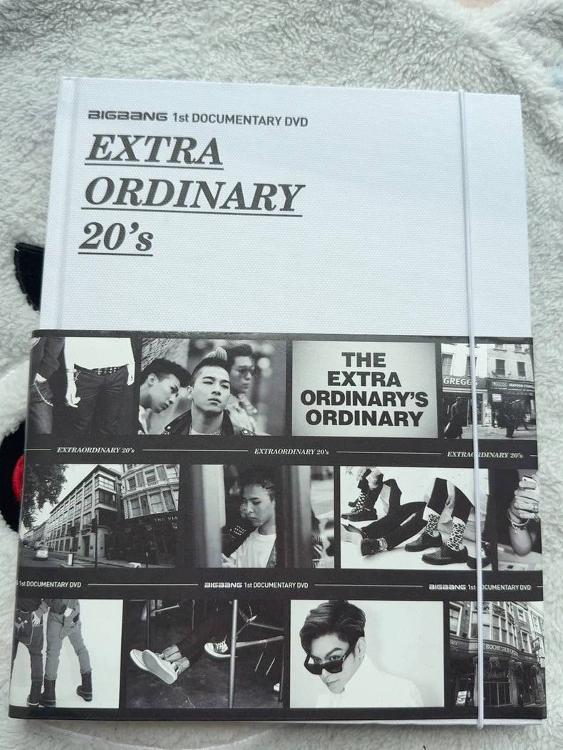 BIGBANG – EXTRA ORDINARY 20’s – Japanese DVD Photobook – actual product photo 1