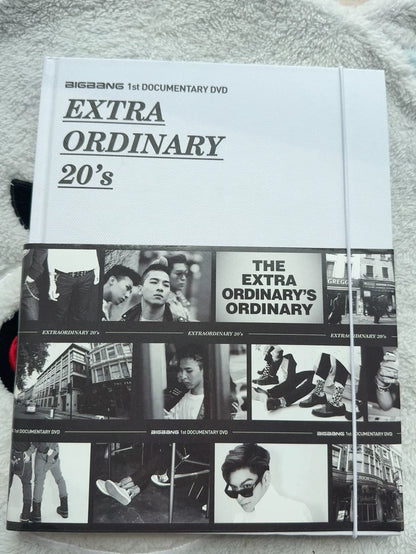 BIGBANG – EXTRA ORDINARY 20’s – Japanese DVD Photobook – actual product photo 1