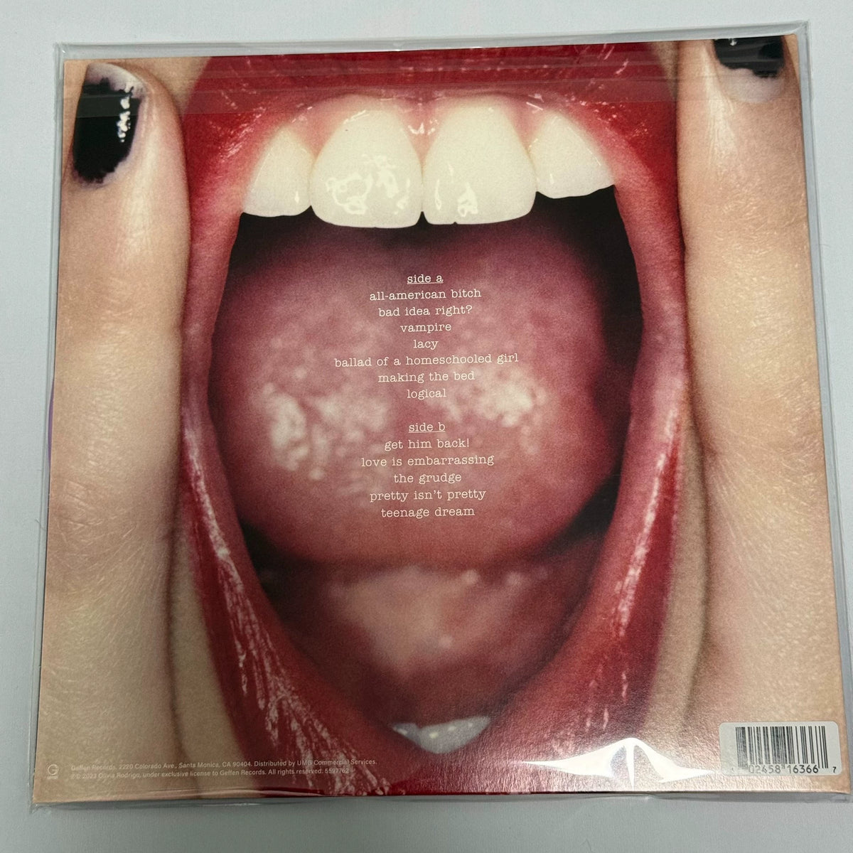 Olivia Rodrigo – Guts – Lavender Vinyl LP, Opened