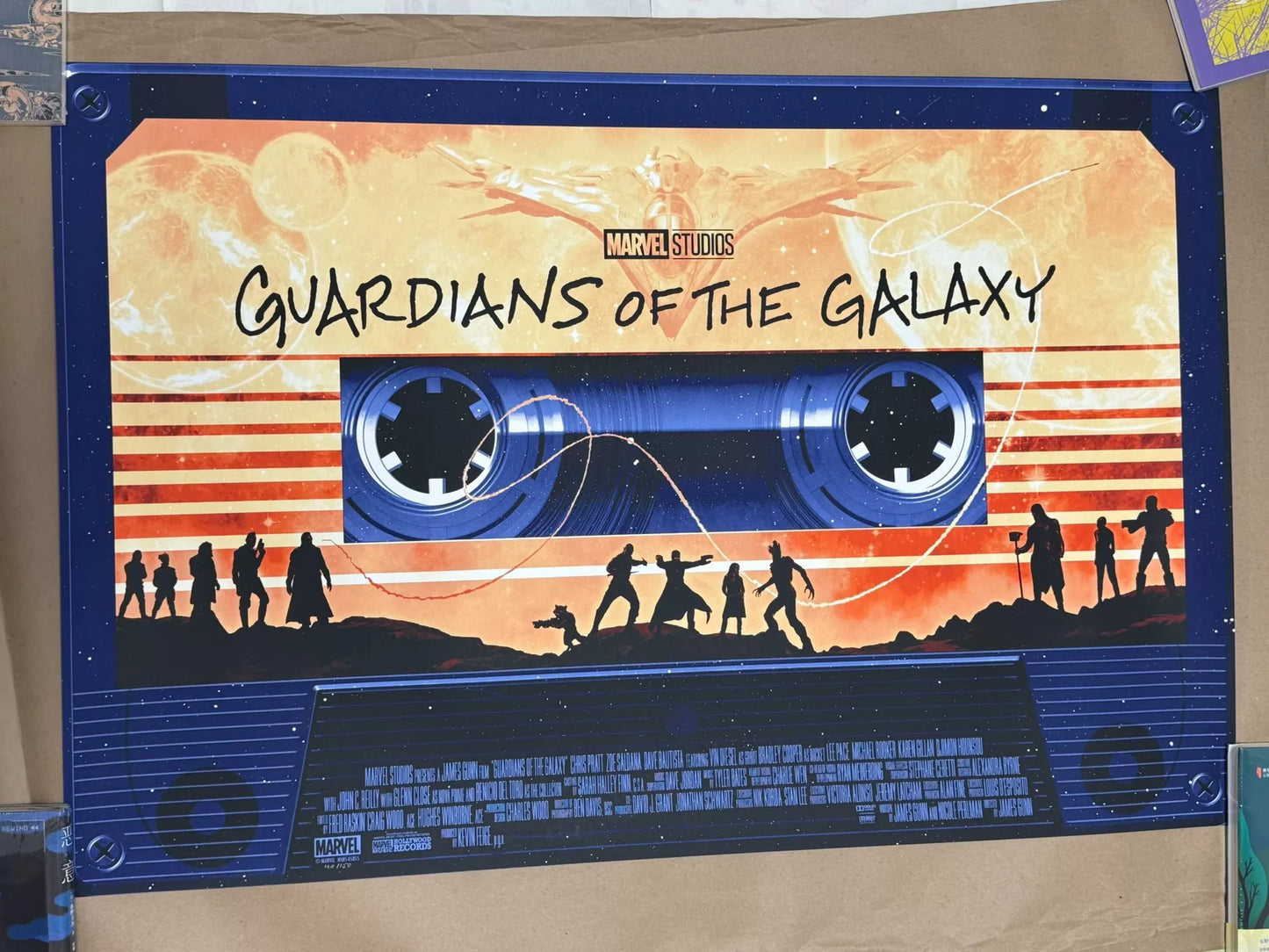 Guardians of the Galaxy – Bottleneck Gallery Screen-Print Poster