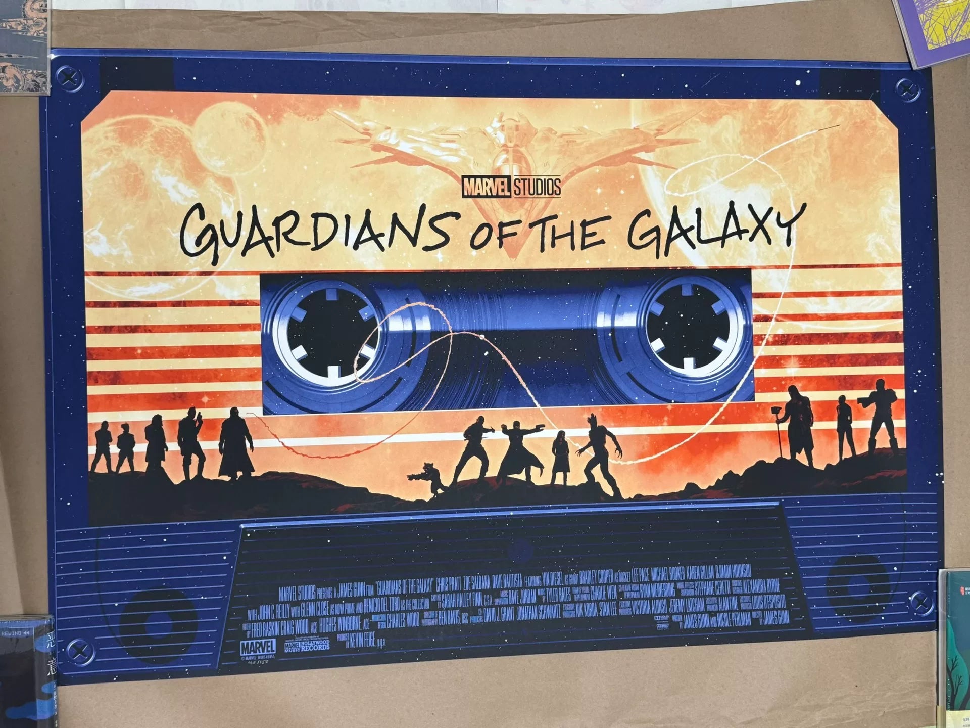 Guardians of the Galaxy – Bottleneck Gallery Screen-Print Poster