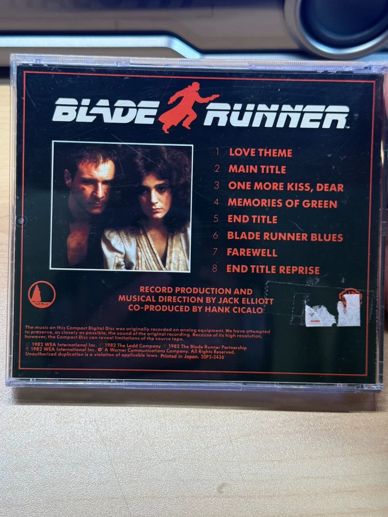 The New American Orchestra – Blade Runner – US Soundtrack CD