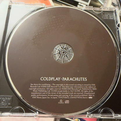 Coldplay – Parachutes – Japanese CD – actual item photograph 3