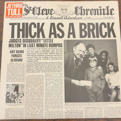 Jethro Tull – Thick As A Brick; actual item detail