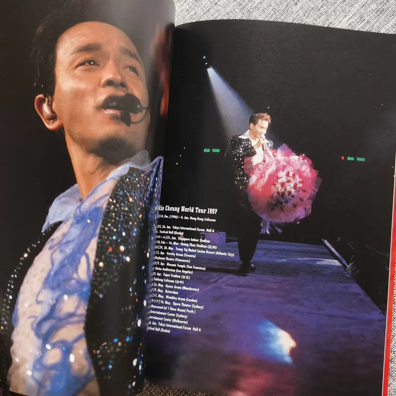 Leslie Cheung – Across 97 World Tour Program — detail 4