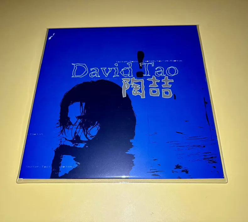 David Tao – David Tao Taiwan Blue Vinyl 12-Inch + 7-Inch 2LP Set – Sealed – photo 2