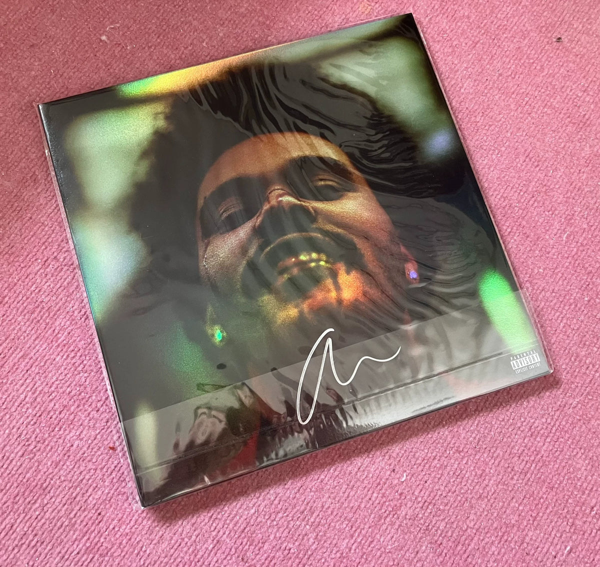 The Weeknd – After Hours Deluxe – Holographic Vinyl with Signed Sleeve
