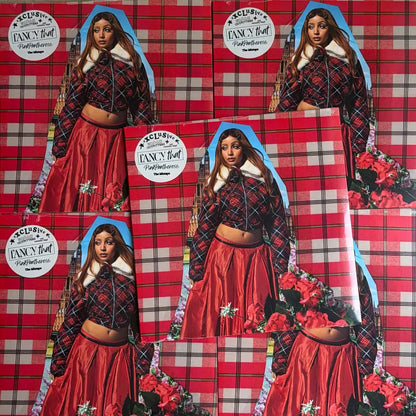 PinkPantheress – Fancy That – UO Red & Black Pinwheel Vinyl