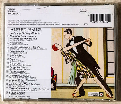 Alfred Hause – Tango à la Carte – West German CD