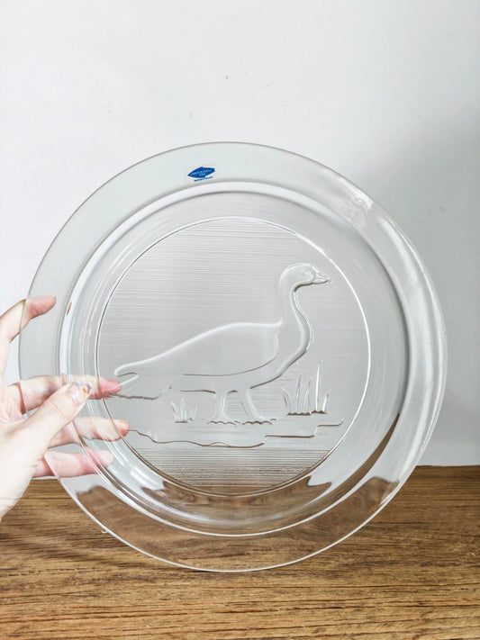 Nuutajärvi Fauna Fennica – Wild Duck Relief Plate — front view