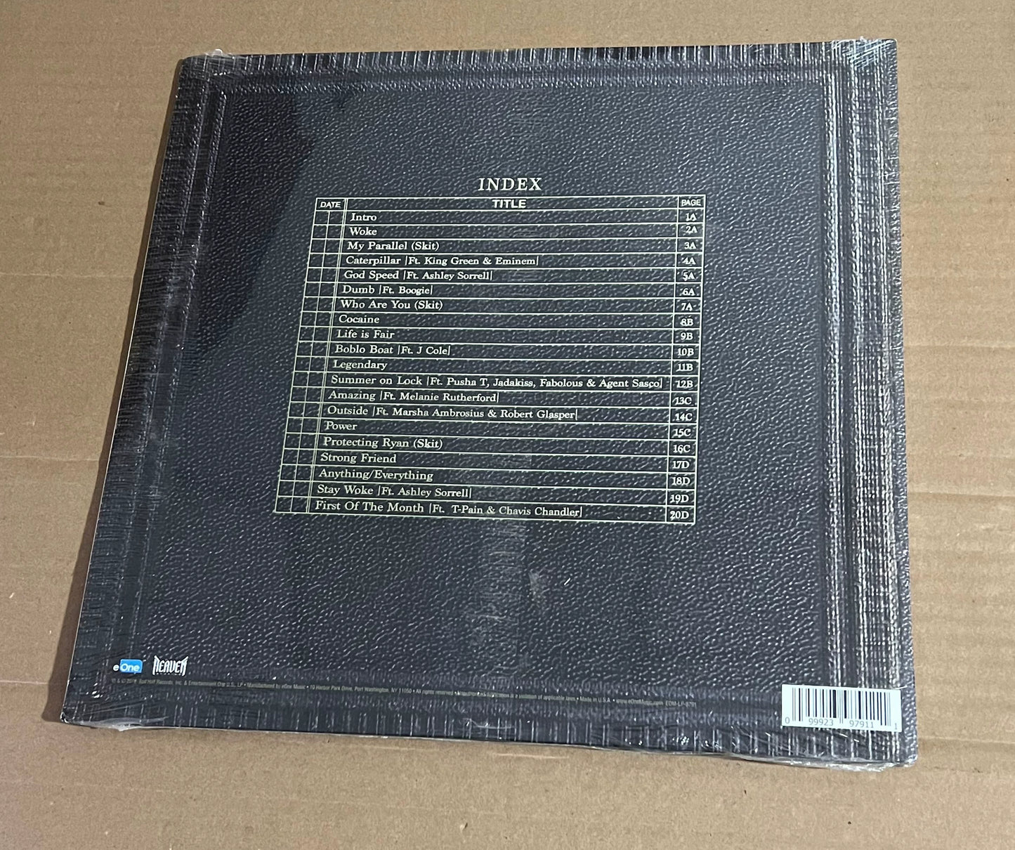 Royce Da 5’9” – Book of Ryan – Vinyl (2LP)