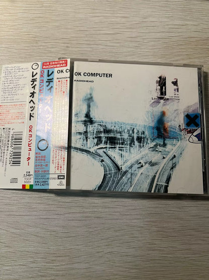 Radiohead – OK Computer, Japanese CD with OBI – actual item photograph