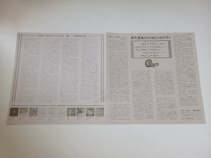 Chicago – Chicago VIII – Japanese Vinyl LP with Inserts – actual item photograph 7
