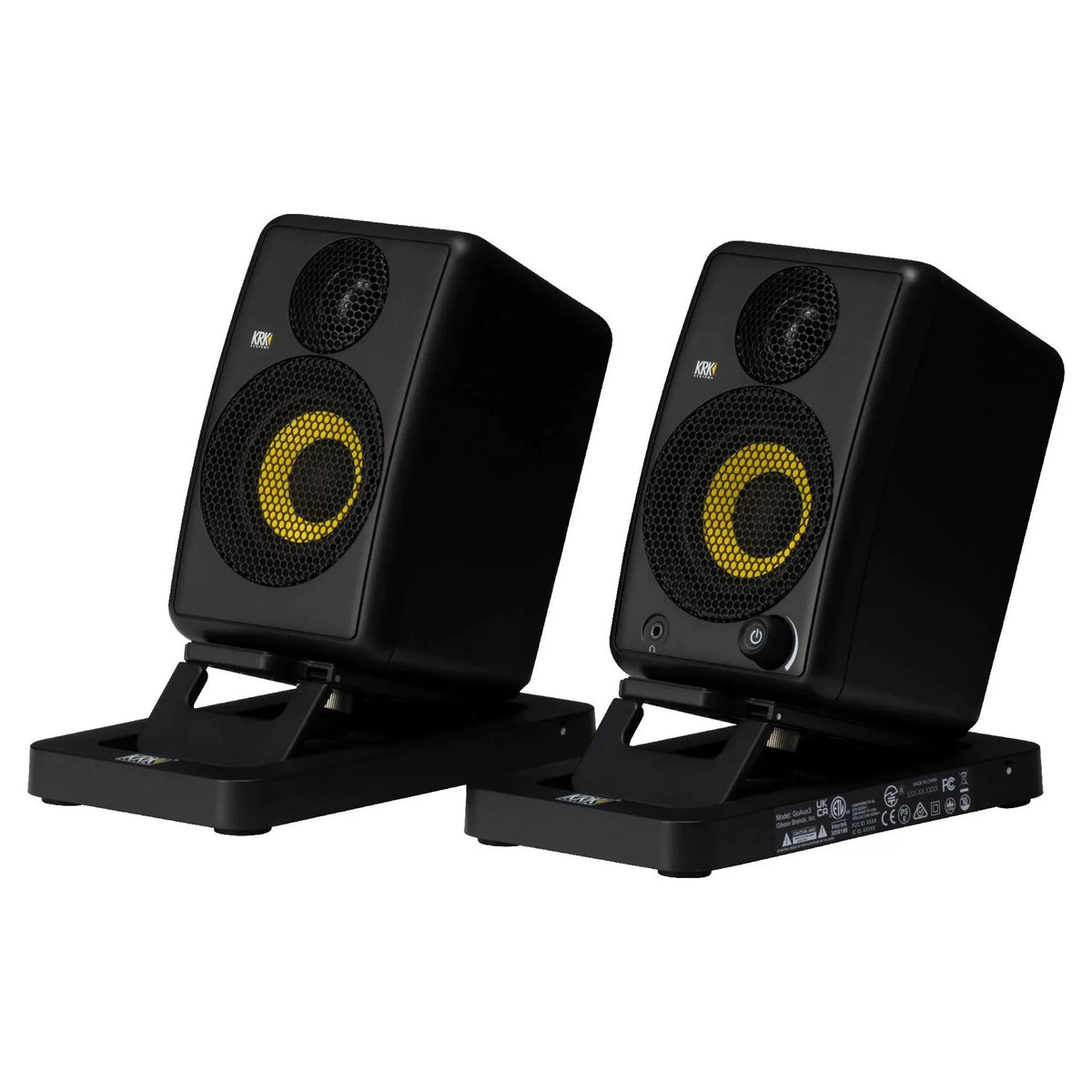 KRK GoAux 3 – Portable Active Monitor Pair – New