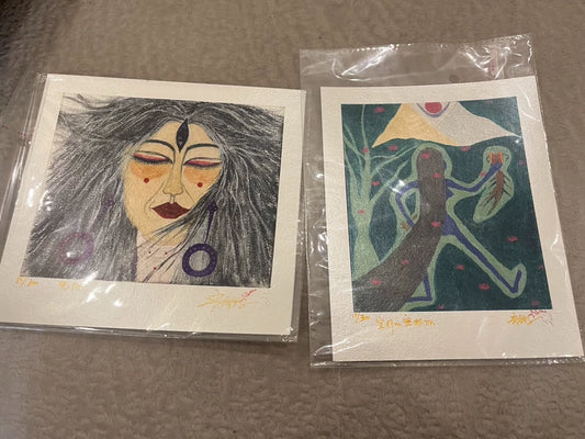 Yangjima – Guan and Kongxing de Milin – Two Signed Limited Prints