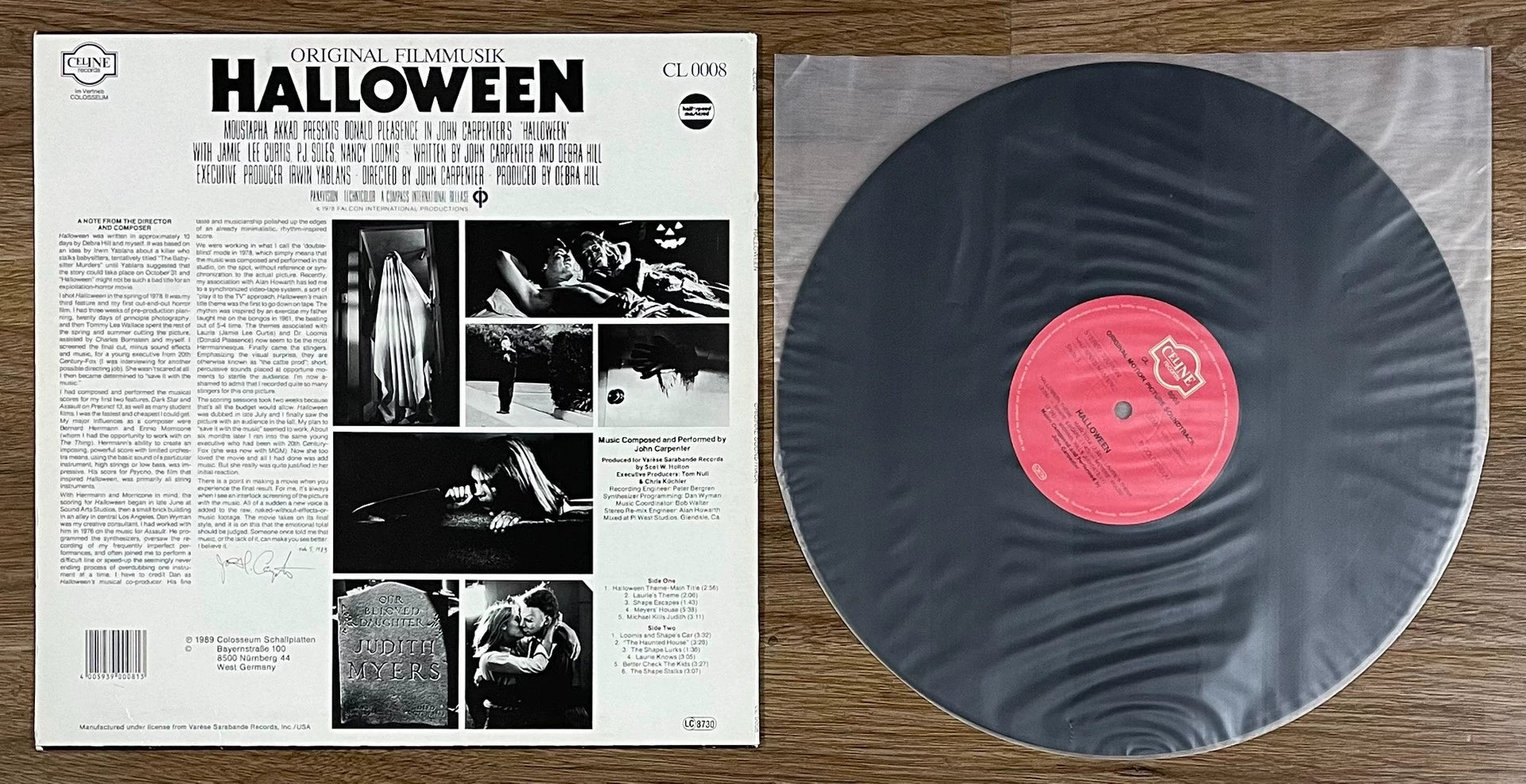 Halloween – Original Motion Picture Soundtrack 1983 German First-Press Vinyl LP — product detail 2