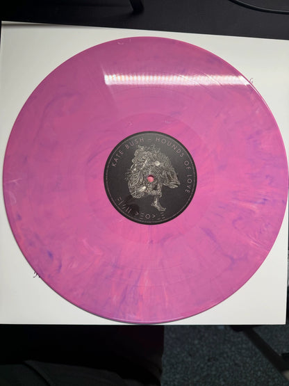 Kate Bush – Hounds Of Love – Pink Marbled Vinyl LP – actual copy