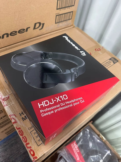 Pioneer DJ HDJ-X10-K – Black DJ Headphones, Sealed