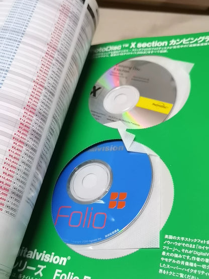 Digital Material Encyclopedia 2001 – Japanese Design Book with Two CD-ROMs – photo 3
